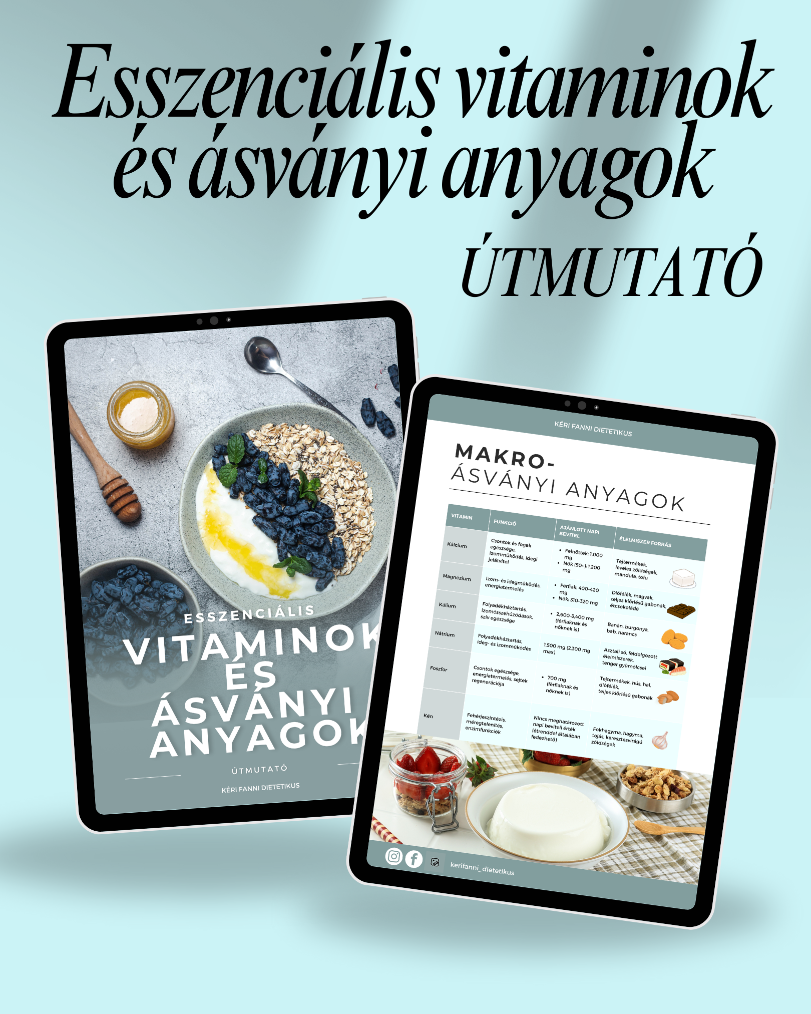 Esszenciális Vitaminok és Ásványi Anyagok – Gyors Segédlet